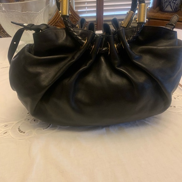 Michael Kors, leather black bag made in Italy - Picture 11 of 14